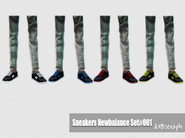 The Sims Resource - Sneakers Newbalance Set#001