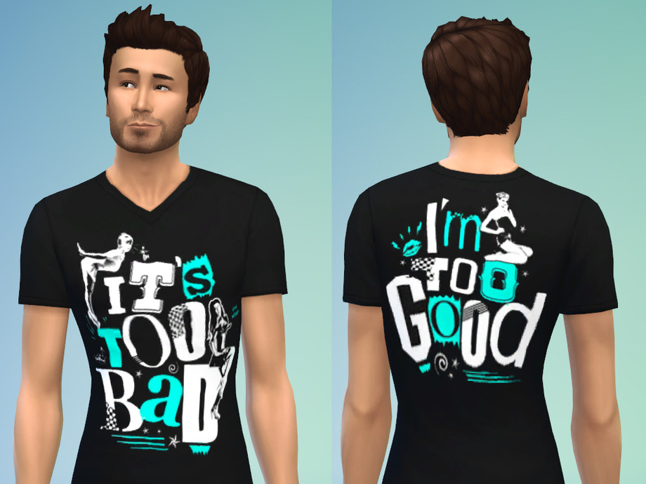 The Sims Resource - WWE Dolph Ziggler Shirt
