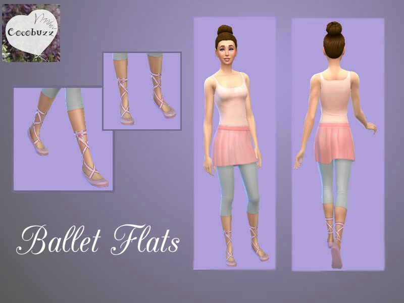 The Sims Resource - Ballet Flats