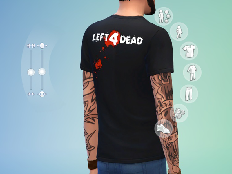 The Sims Resource - Left 4 Dead 2 - T-Shirt