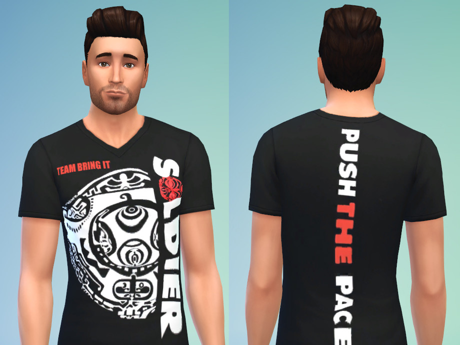 The Sims Resource - WWE Shirts Set 8