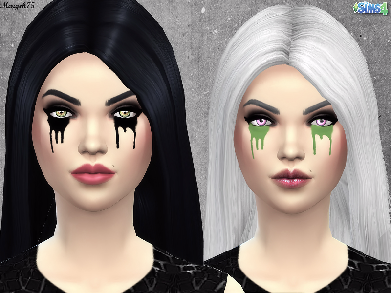The Sims Resource - Sims 4 Halloween Running Mascara