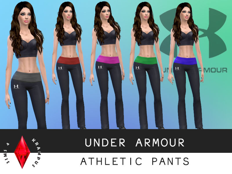 The Sims Resource - Under Armour Athletic Pants