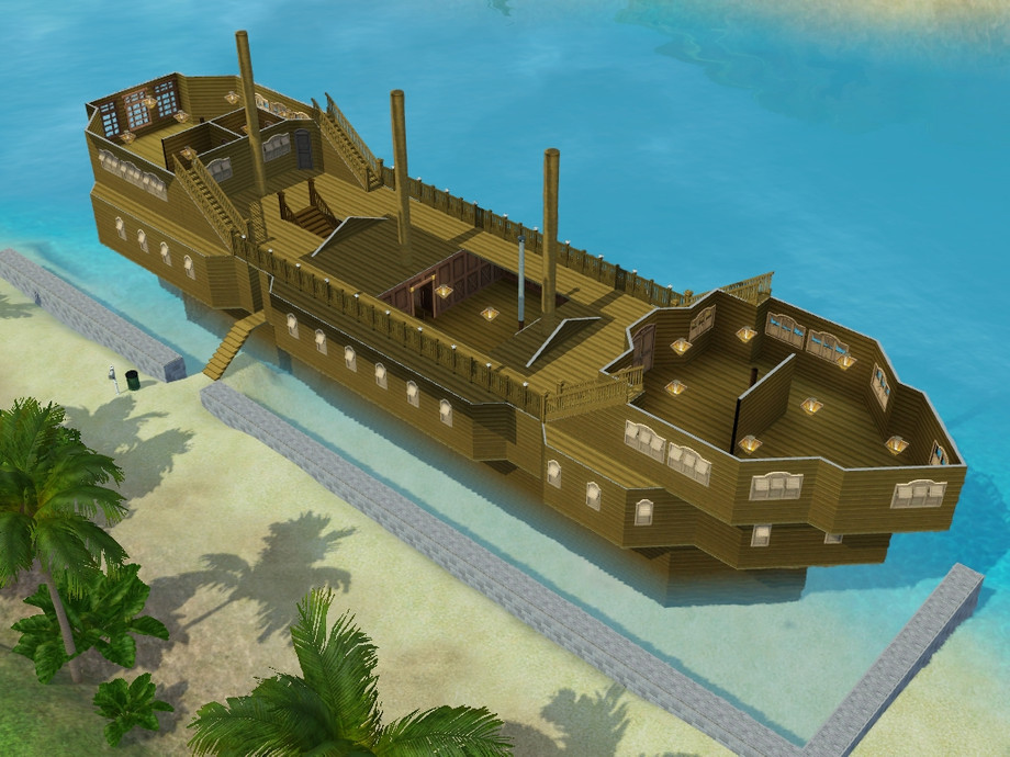 The Sims Resource Pirate Ship