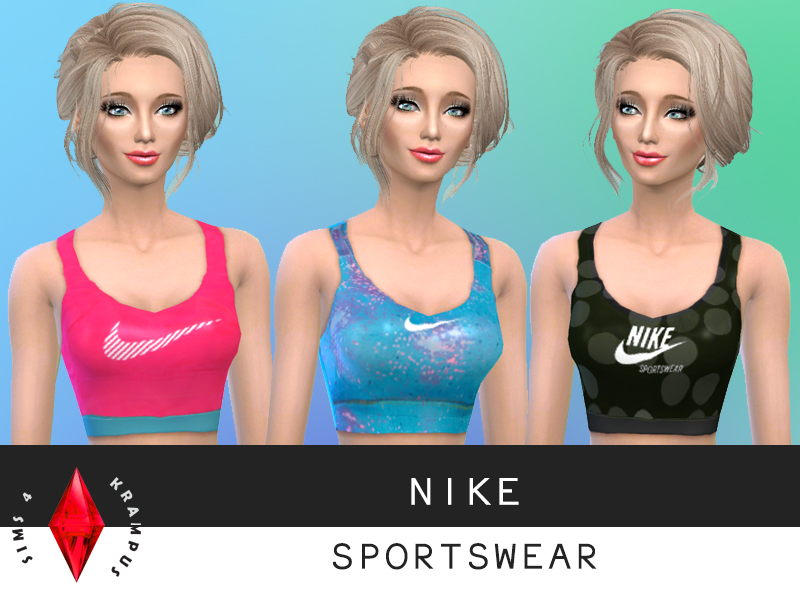 The Sims Resource - 3 Types of Nike Sportswear