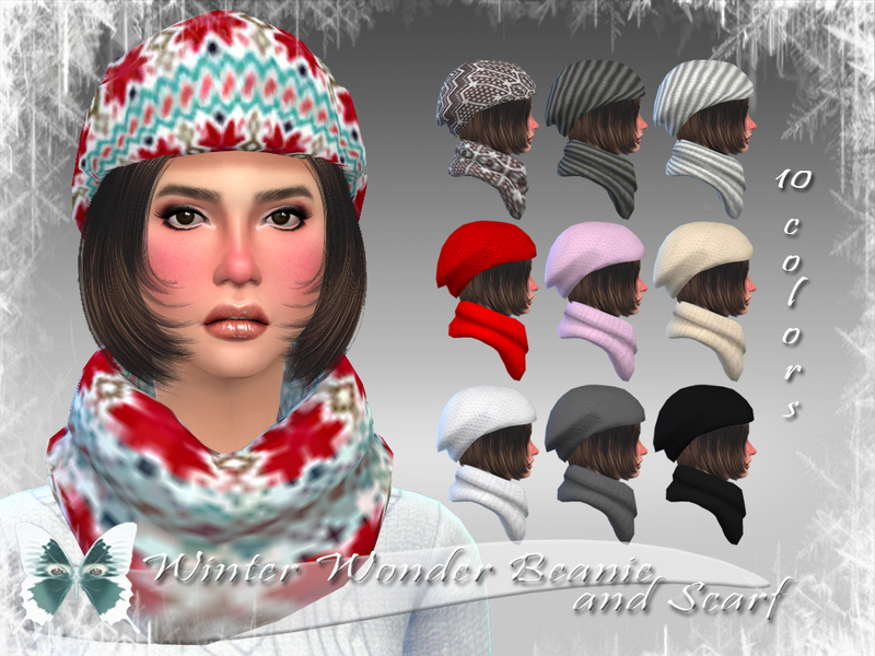 Ms Blue's Winter Wonder Beanie and Scarf