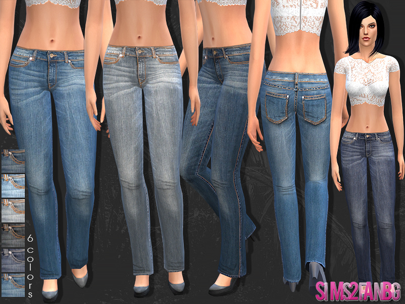 The Sims Resource - 22 - Female skinny jeans