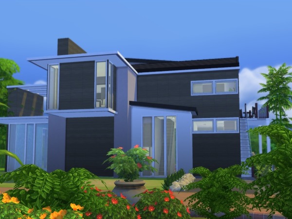 The Sims Resource - Modern Pool House 2