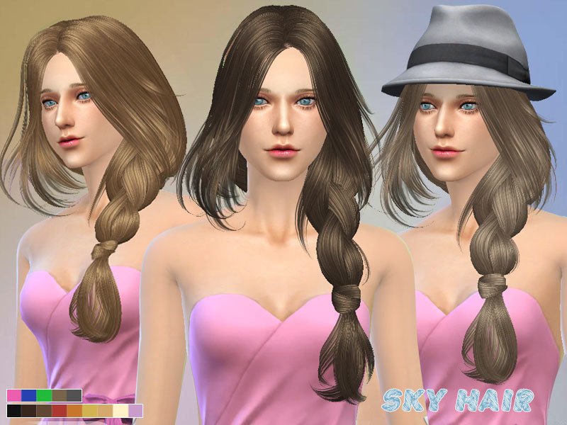 The Sims Resource - Skysims Hair 250-po