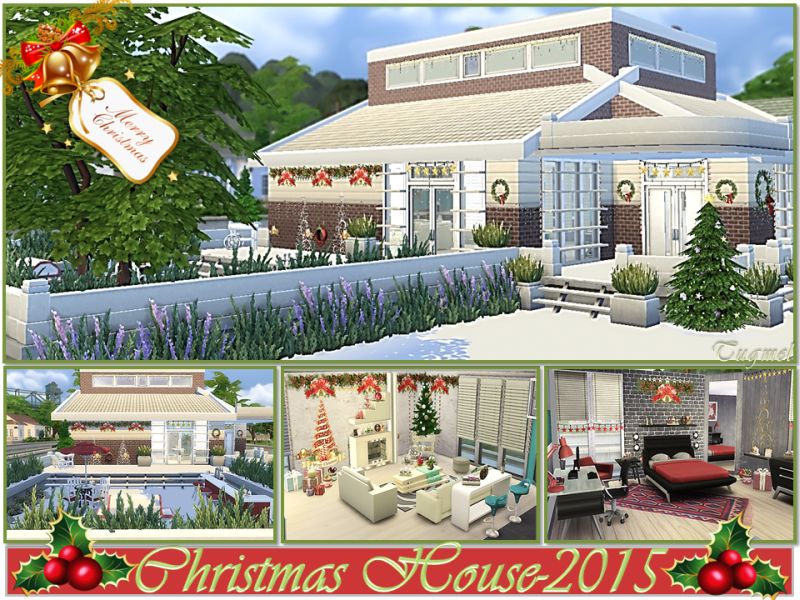 The Sims Resource - S4-Christmas House-2015