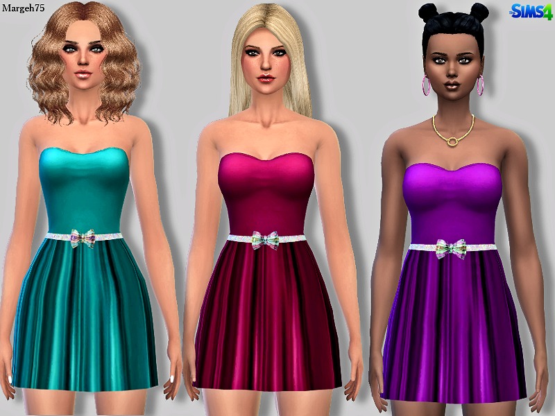 Sims 4 Zara Dress - The Sims Resource