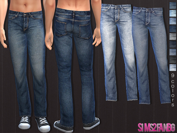 The Sims Resource - 34 - Male jeans