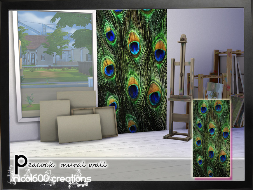the sims 3 cc fruit in a basket tile wall picture