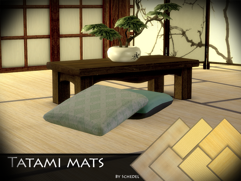 The Sims Resource - Tatami mats