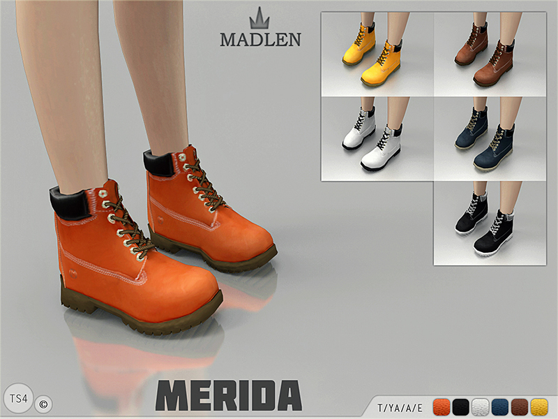 The Sims Resource - Madlen Merida Boots