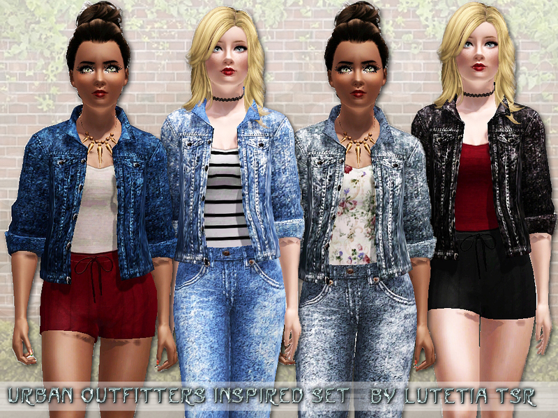 The Sims Resource - UO Inspired Set - Jacket - Teen