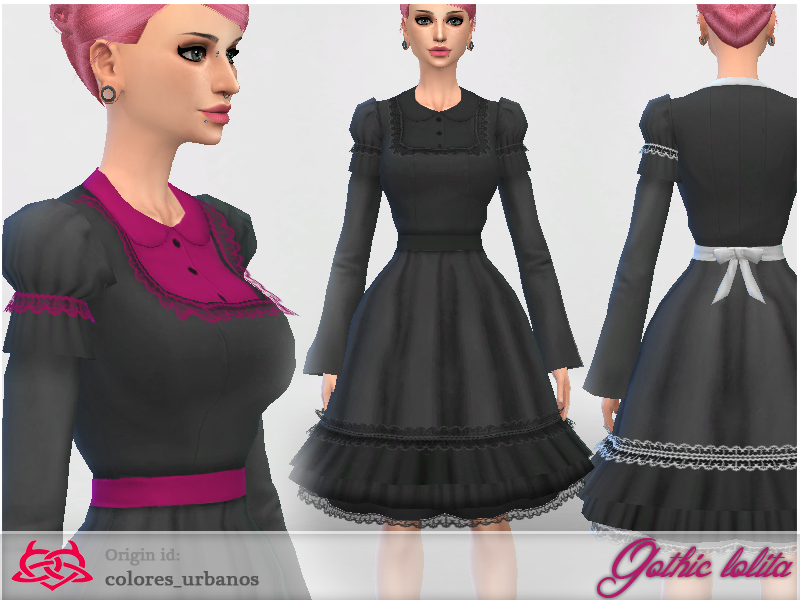 The Sims Resource - Gothic Lolita