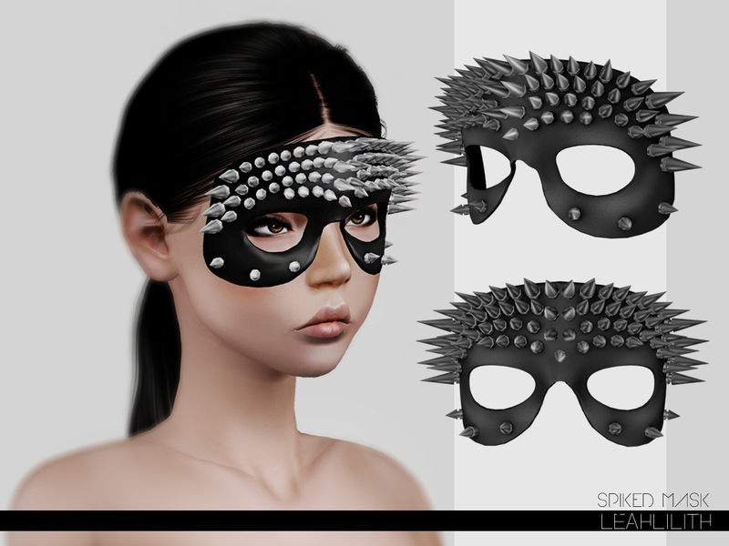 The Sims Resource - LeahLillith Spiked Mask