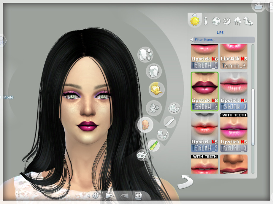 The Sims Resource - Lucid Lipstick - A