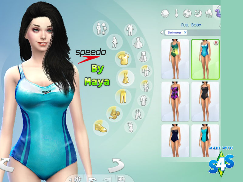 The Sims Resource - Speedo Bathing Suit