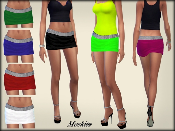 The Sims Resource - short skirt 021
