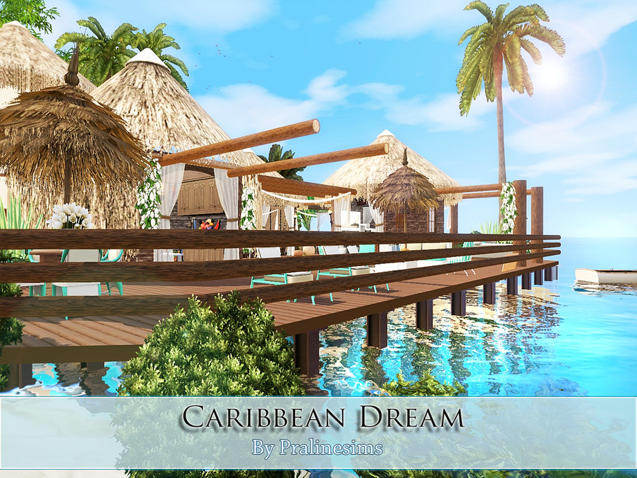 Caribbean Dream , created by Pralinesims - Click to view details and downlo...