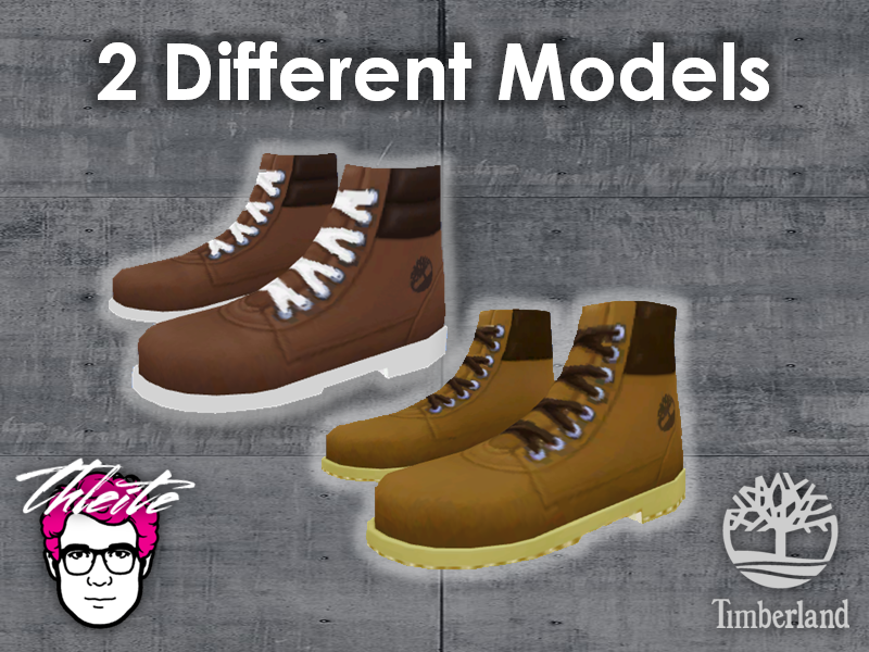 The Sims Resource - Timberland Boot