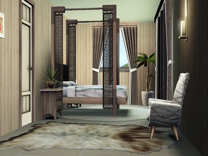 Natural Sims' Beach House 6