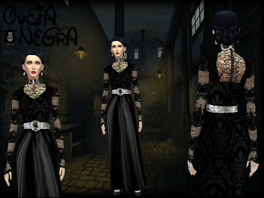 The Sims Resource - Victorian Dress -1-