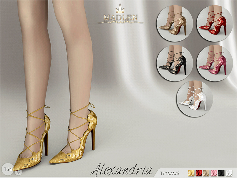 The Sims Resource - Madlen Alexandria Shoes