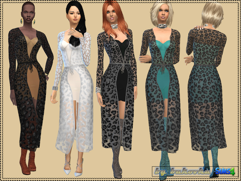 The Sims Resource - Dress Amazon