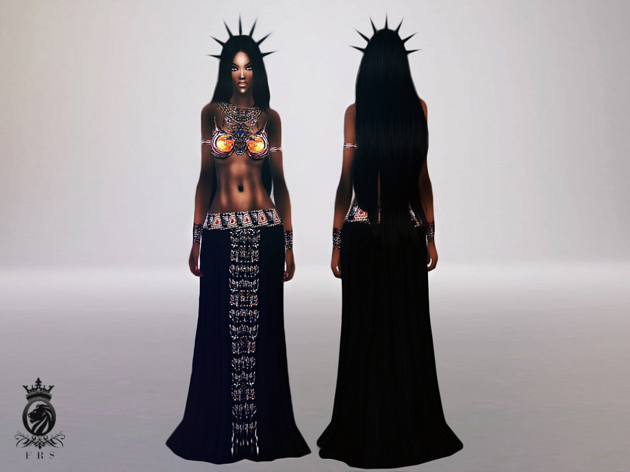 The Sims Resource - Queen (Aaliyah outfit)
