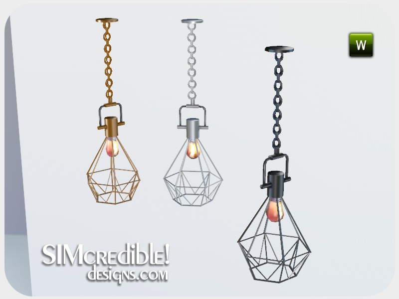 The Sims Resource - That's the Spirit - Ceiling Lamp