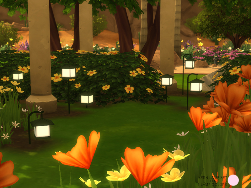The Sims Resource - Kern Lamp Set
