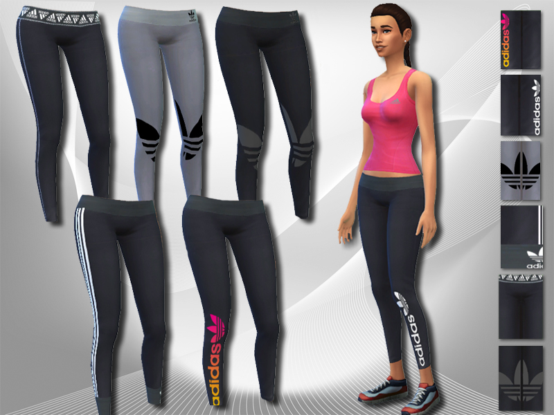 The Sims Resource - Adidas Leggings