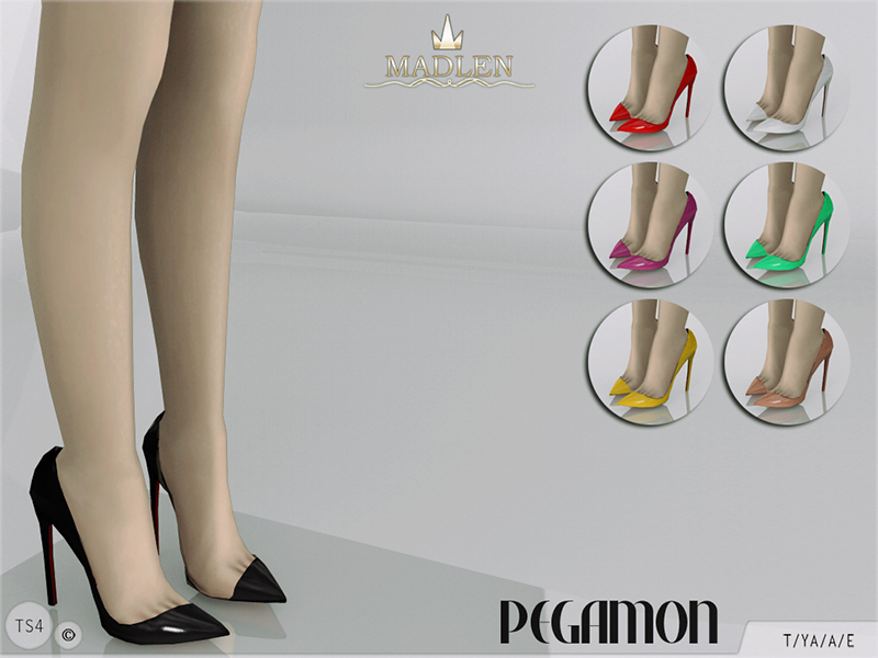 The Sims Resource - Madlen Pegamon Shoes