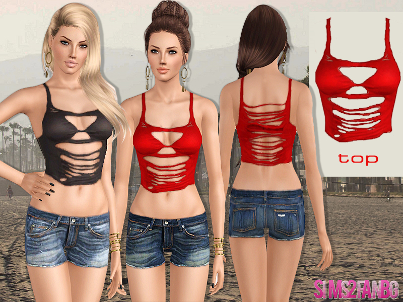The Sims Resource - 415 - Sexy summer top
