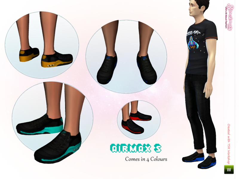 The Sims Resource - Nerd Co. Set - Airmax S Version
