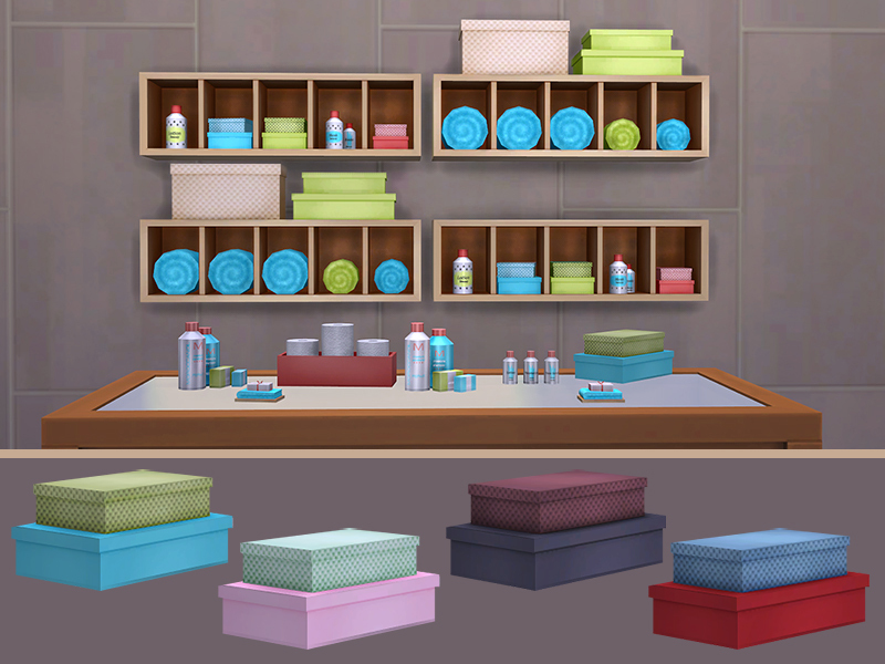 The Sims Resource - Storage Boxes