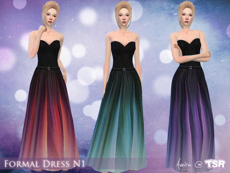 The Sims Resource - Formal Dress N1