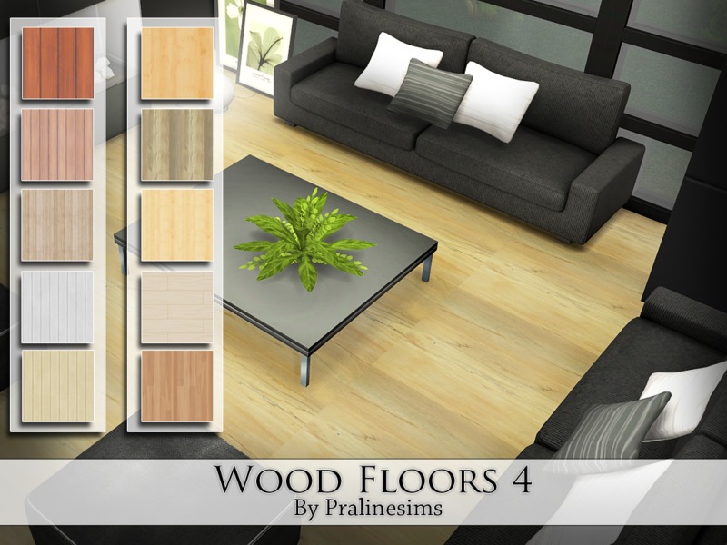 Pralinesims' Wood Floors 4