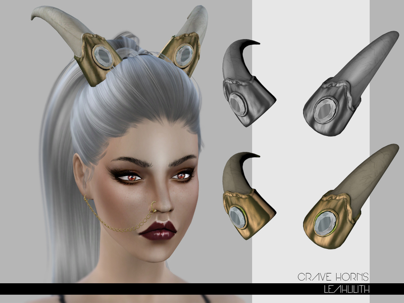 The Sims Resource - LeahLilith Crave Horns