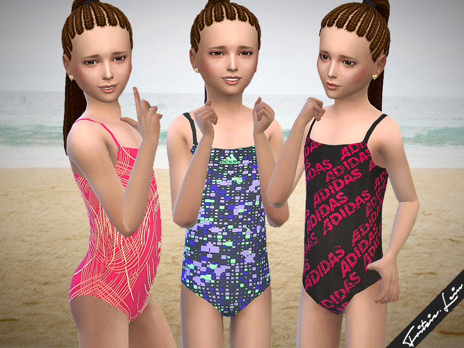 The Sims Resource - Adidas Swimwear