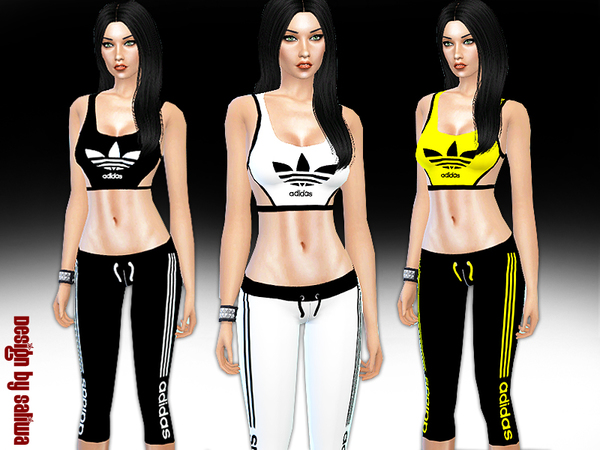 The Sims Resource - Adidas Tracksuit