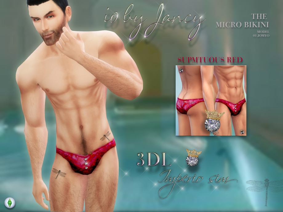 The Sims Resource - 3DL Imperio Sim-io by Jancy- JomYo Micro Bikini