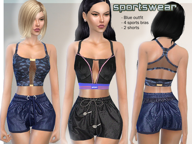 The Sims Resource - Set- Sportswear