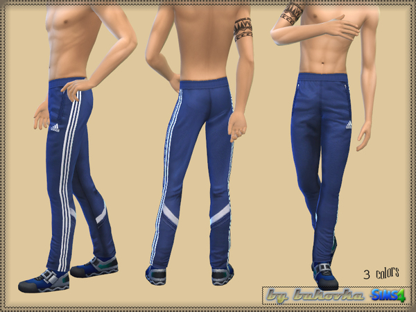 The Sims Resource - Pants Adidas