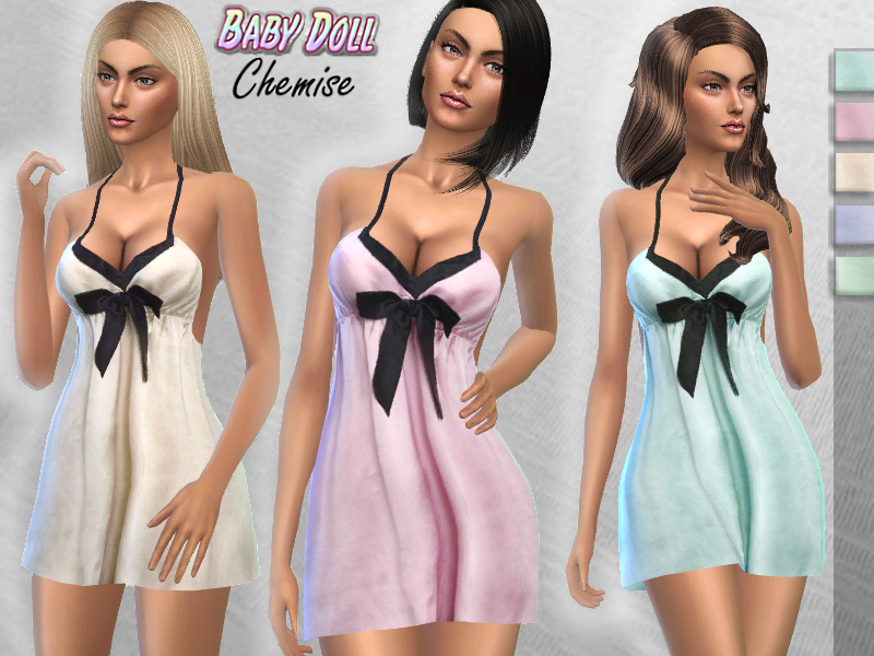 The Sims Resource - BabyDoll Chemise