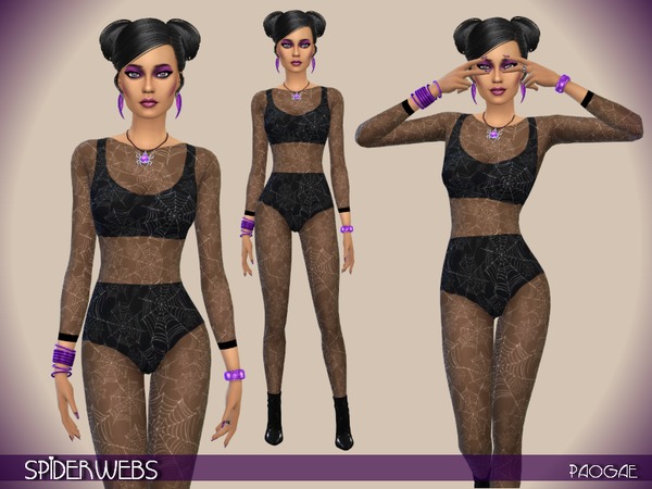 The Sims Resource - Babydoll Lace Lingerie