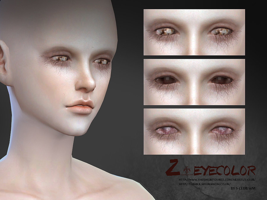The Sims Resource - S-Club WM thesims4 Z.Eyecolor